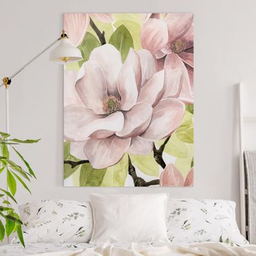 Obraz na płótnie - Magnolia róż I