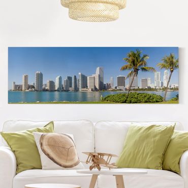 Obraz na płótnie - Miami Beach Skyline