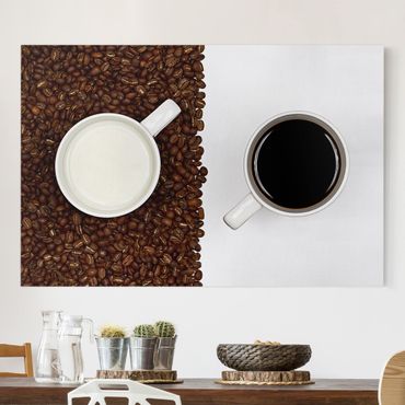 Obraz na płótnie - Kawa mleczna