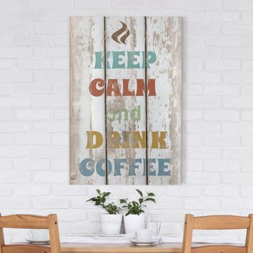 Obraz na płótnie - Pij kawę