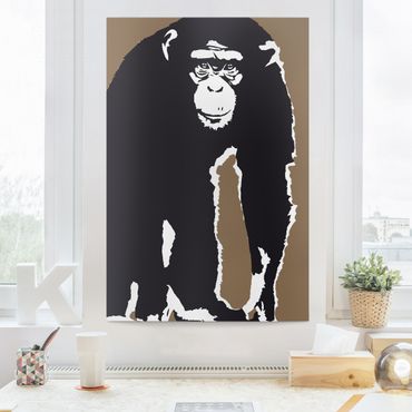 Obraz na płótnie - Szympans