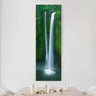 Obraz na płótnie - Paradyski wodospad