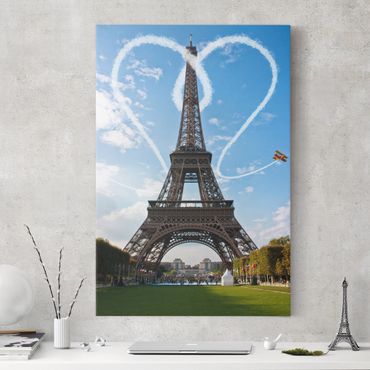 Obraz na płótnie - Paryż - miasto miłości