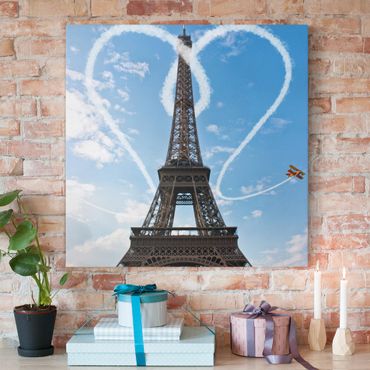 Obraz na płótnie - Paryż - miasto miłości