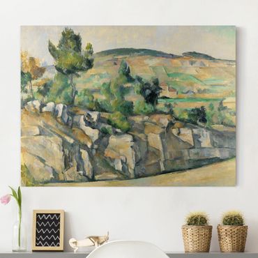 Obraz na płótnie - Paul Cézanne - Pejzaż pagórkowaty