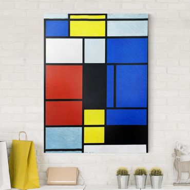Obraz na płótnie - Piet Mondrian - Tableau Nr 1