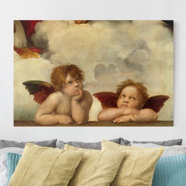 Obraz na płótnie - Raffael - Dwa anioły