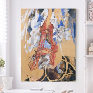 Obraz na płótnie - Robert Delaunay - Wieża Eiffla