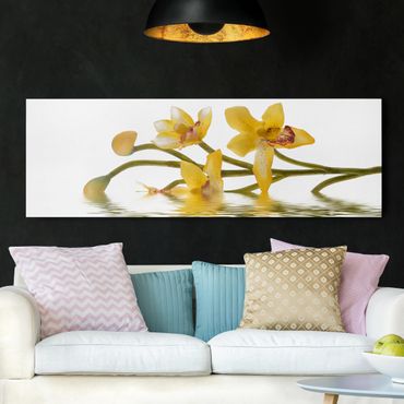 Obraz na płótnie - Saffron Orchid Waters