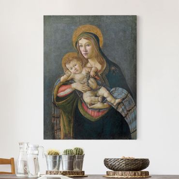 Obraz na płótnie - Sandro Botticelli - Madonna z Dzieciątkiem