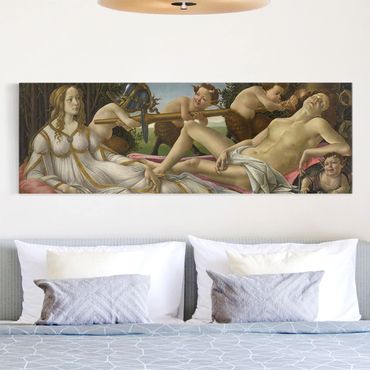 Obraz na płótnie - Sandro Botticelli - Wenus i Mars
