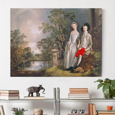 Obraz na płótnie - Thomas Gainsborough - Heneage Lloyd i jego siostra