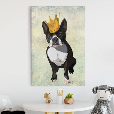 Obraz na płótnie - Portret zwierzęcia - Terrier King