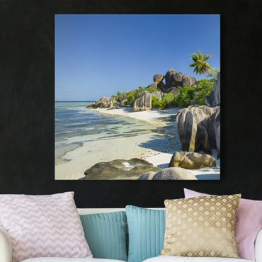 Obraz na płótnie - Dream Beach Seychelles