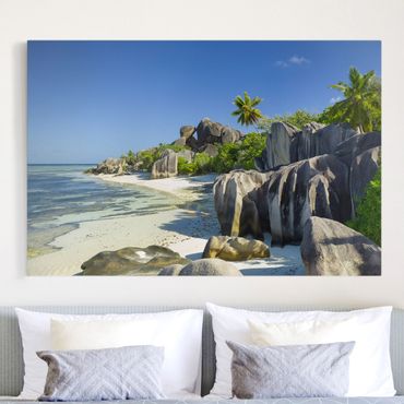 Obraz na płótnie - Dream Beach Seychelles