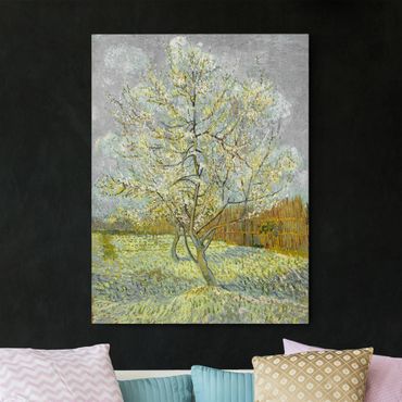 Obraz na płótnie - Vincent van Gogh - Różowe drzewo brzoskwiniowe