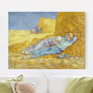 Obraz na płótnie - Vincent van Gogh - Południowa drzemka