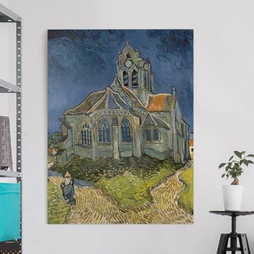 Obraz na płótnie - Vincent van Gogh - Kościół w Auvers-sur-Oise