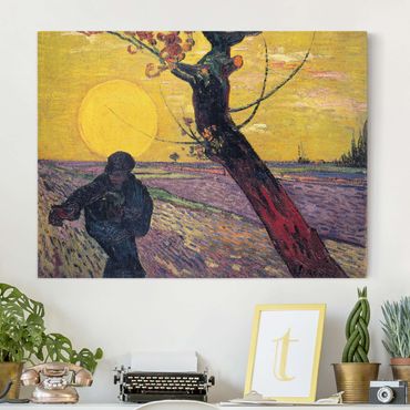 Obraz na płótnie - Vincent van Gogh - Siewca