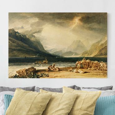 Obraz na płótnie - William Turner - Jezioro Thun