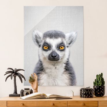 Obraz na szkle - Lemur Ludwig