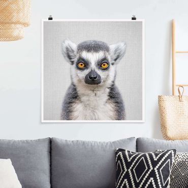 Plakat reprodukcja obrazu - Lemur Ludwig