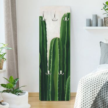 Wieszak ścienny - Ulubione rośliny - Kaktus