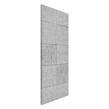 Tablica magnetyczna - Cegła betonowa o wyglądzie cegły szara