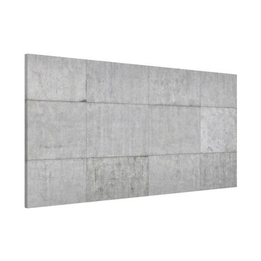Tablica magnetyczna - Cegła betonowa o wyglądzie cegły szara