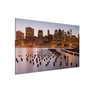 Tablica magnetyczna - Widok na panoramę Manhattanu