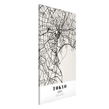 Tablica magnetyczna - Mapa miasta Tokio - Klasyczna
