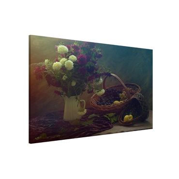 Tablica magnetyczna - Martwa natura z wazonem kwiatów