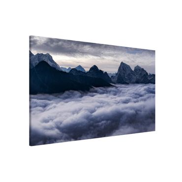 Tablica magnetyczna - Morze chmur w Himalajach