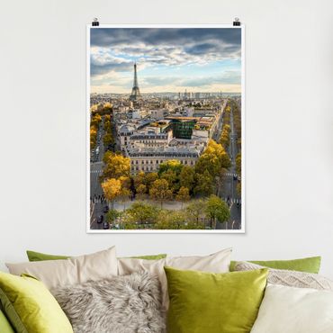 Plakat - Miły dzień w Paryżu