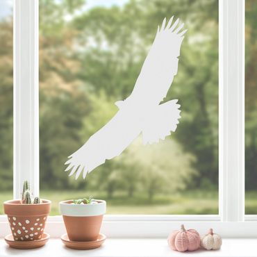 Naklejka na okno - Nr UL524 Ptak drapieżny