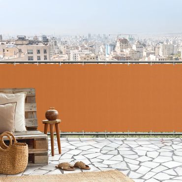 Osłona balkonowa zapewniająca prywatność - Pomarańczowy