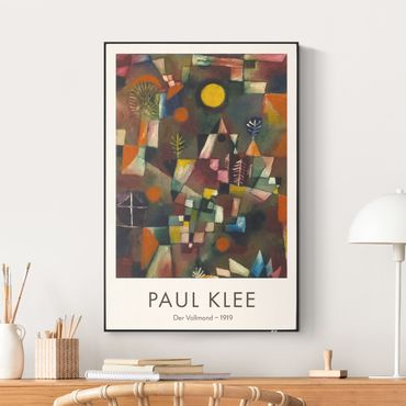 Akustyczny wymienny obraz - Paul Klee - Księżyc w pełni - edycja muzealna