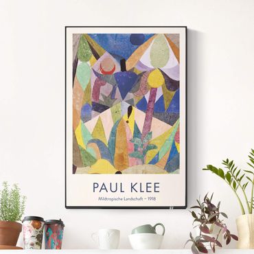 Akustyczny wymienny obraz - Paul Klee - Łagodny krajobraz tropikalny - Edycja muzealna