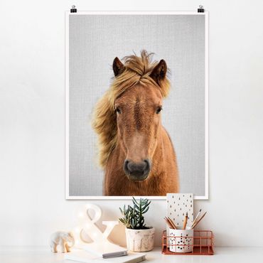 Plakat reprodukcja obrazu - Horse Pauline