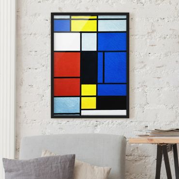 Plakat w ramie - Piet Mondrian - Tableau Nr 1