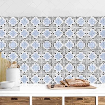Panel ścienny do kuchni - Portuguese Vintage Ceramic Tiles - Cascais