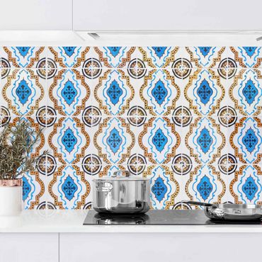 Panel ścienny do kuchni - Portuguese Vintage Ceramic Tiles - Mafra