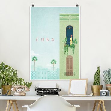 Plakat - Plakat podróżniczy - Kuba