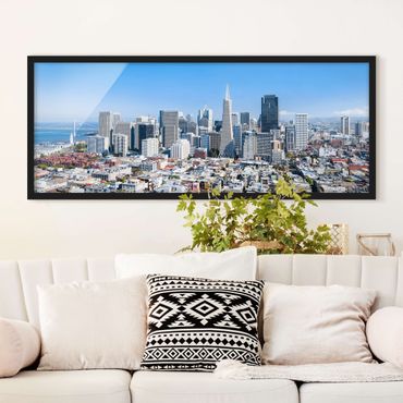 Plakat w ramie - San Francisco Skyline