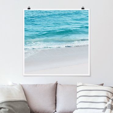 Plakat reprodukcja obrazu - Gentle Waves In Malibu