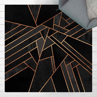 Mata korkowa - Czarne trójkąty złote