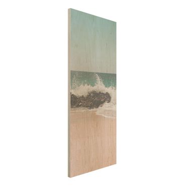 Obraz z drewna - Słoneczna Plaża Meksyk
