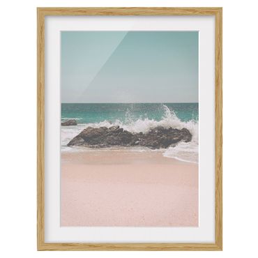 Plakat w ramie - Słoneczna Plaża Meksyk