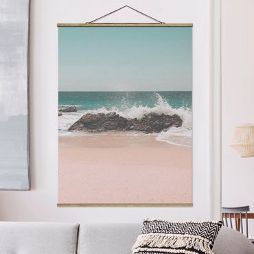 Plakat z wieszakiem - Słoneczna Plaża Meksyk