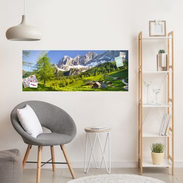 Obraz na szkle - Styria Alpejska łąka